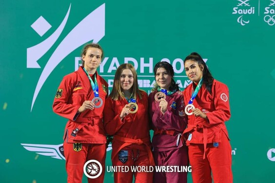 Харківська борчиня здобула золото на Всесвітніх іграх єдиноборств 2023