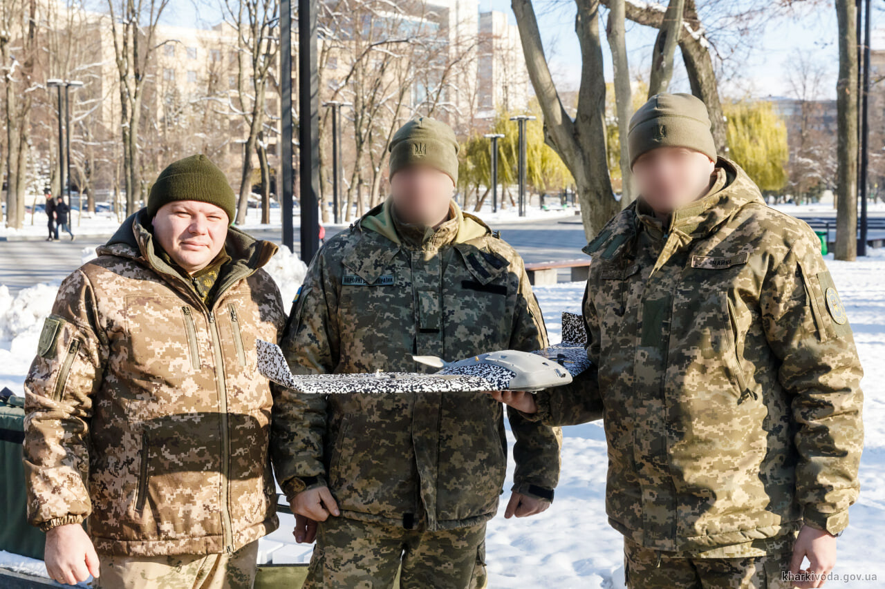 Захисникам Харківщини передали безпілотник для коригування вогню