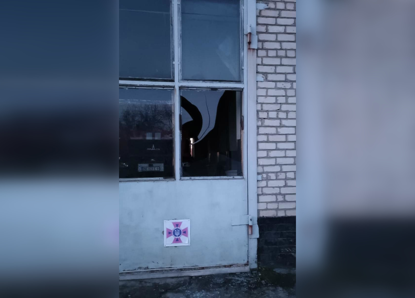 Обстріл Харківщини: пошкоджена пожежна частина