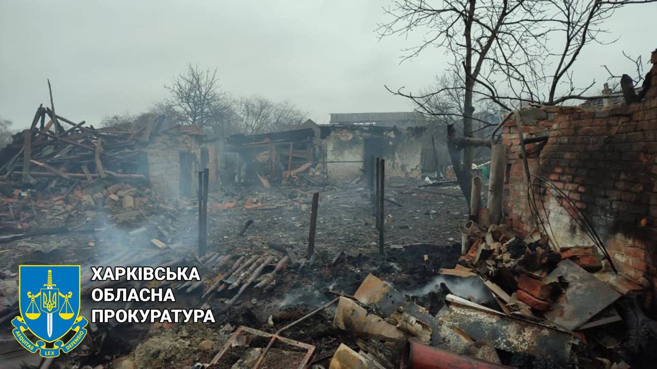Внаслідок обстрілів Харківщини загинув мирний житель: прокуратура фіксує наслідки