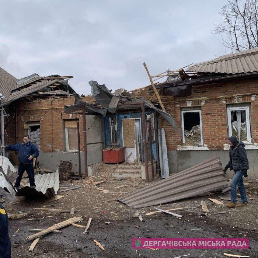 На Харківщині внаслідок обстрілу без газу залишилася котельня лікарні та частина приватного сектору