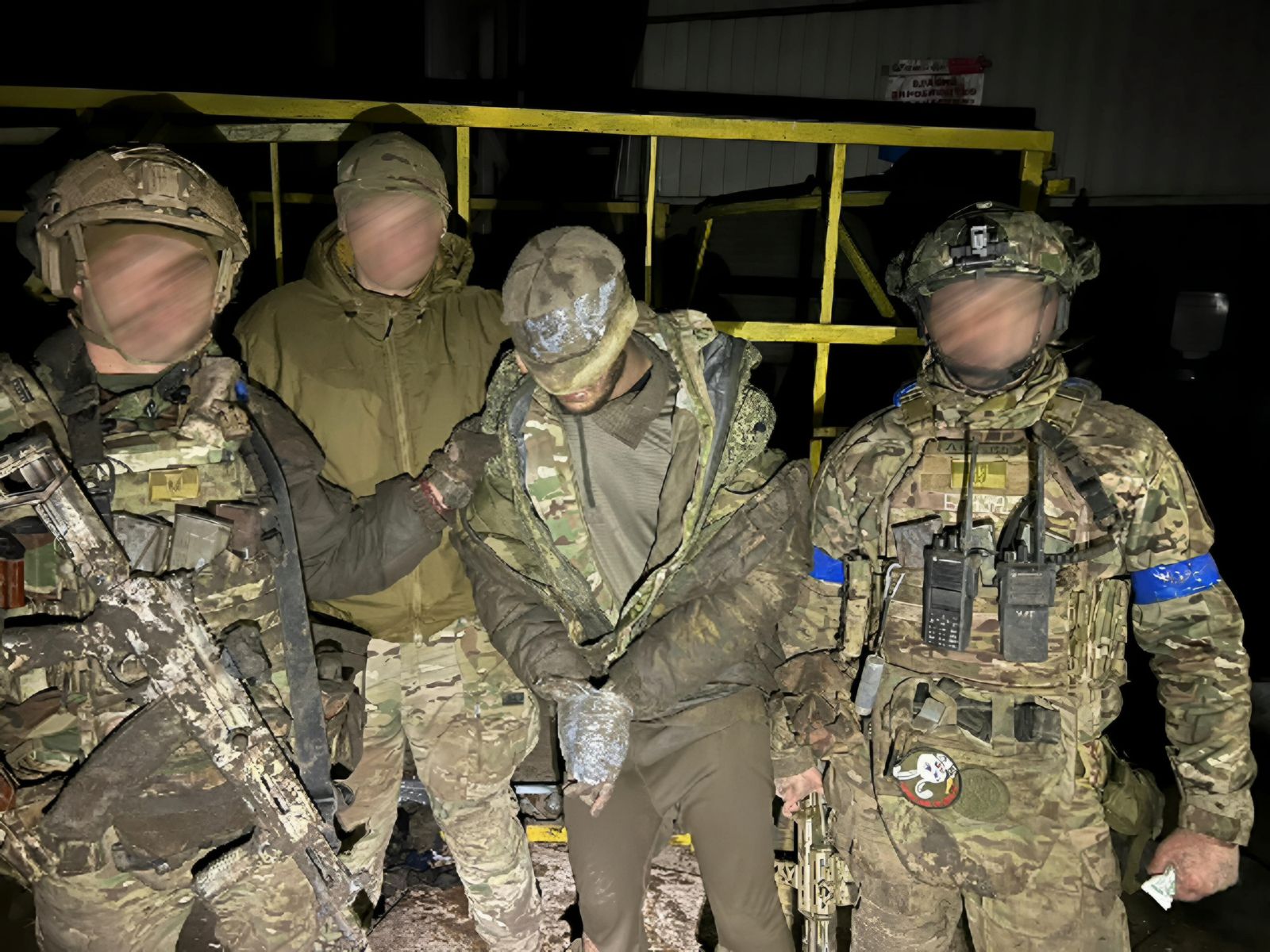 Харківська бригада «Спартан» взяла в полон окупанта-чеченця