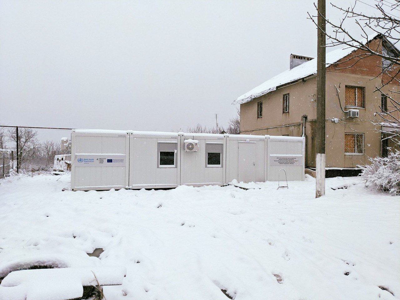 В деокупованих районах Харківщини встановили нові модульні клініки первинної меддопомоги