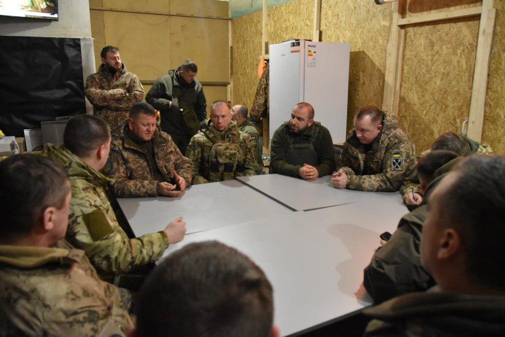 Підрозділи ЗСУ, що воюють в районі Куп’янська, відвідали Умєров та Залужний
