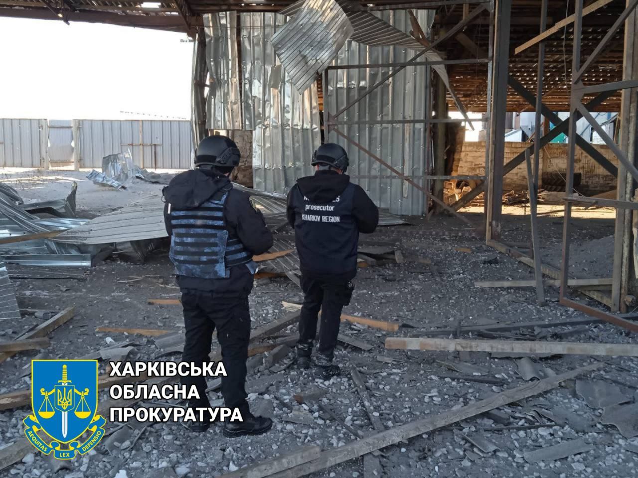 Обстріл села Вільхуватка Куп’янського району: прокурори фіксують наслідки