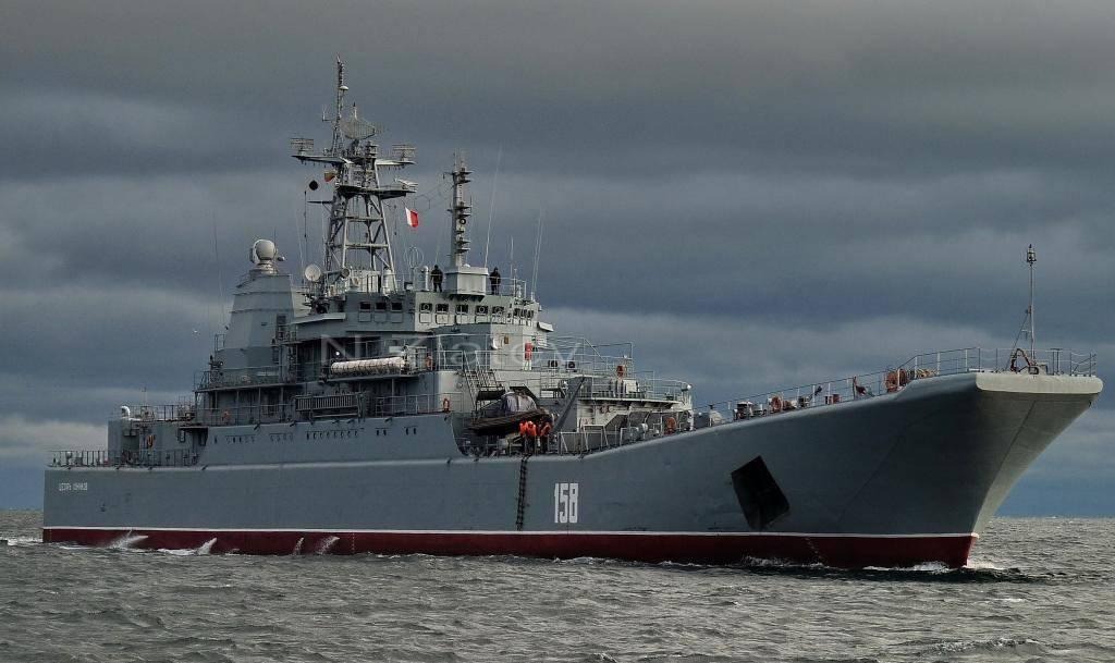 У Чорному морі ЗСУ підбили великий десантний корабель «Цезар Куніков», він затонув