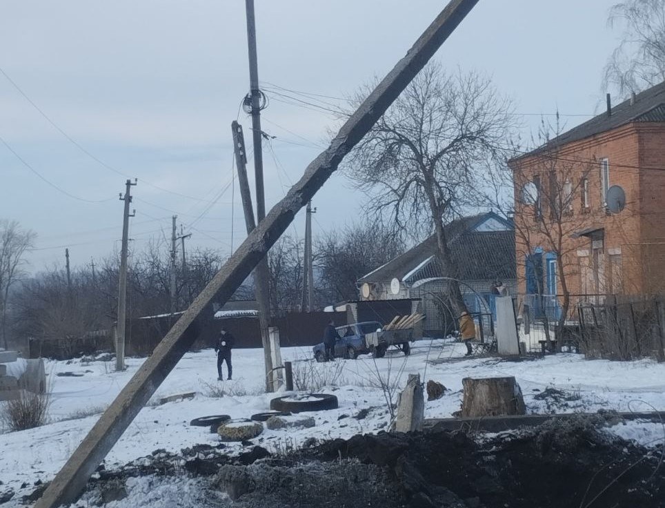 В результаті масованих обстрілів Харківщини без світла залишилися 34 населені пункти