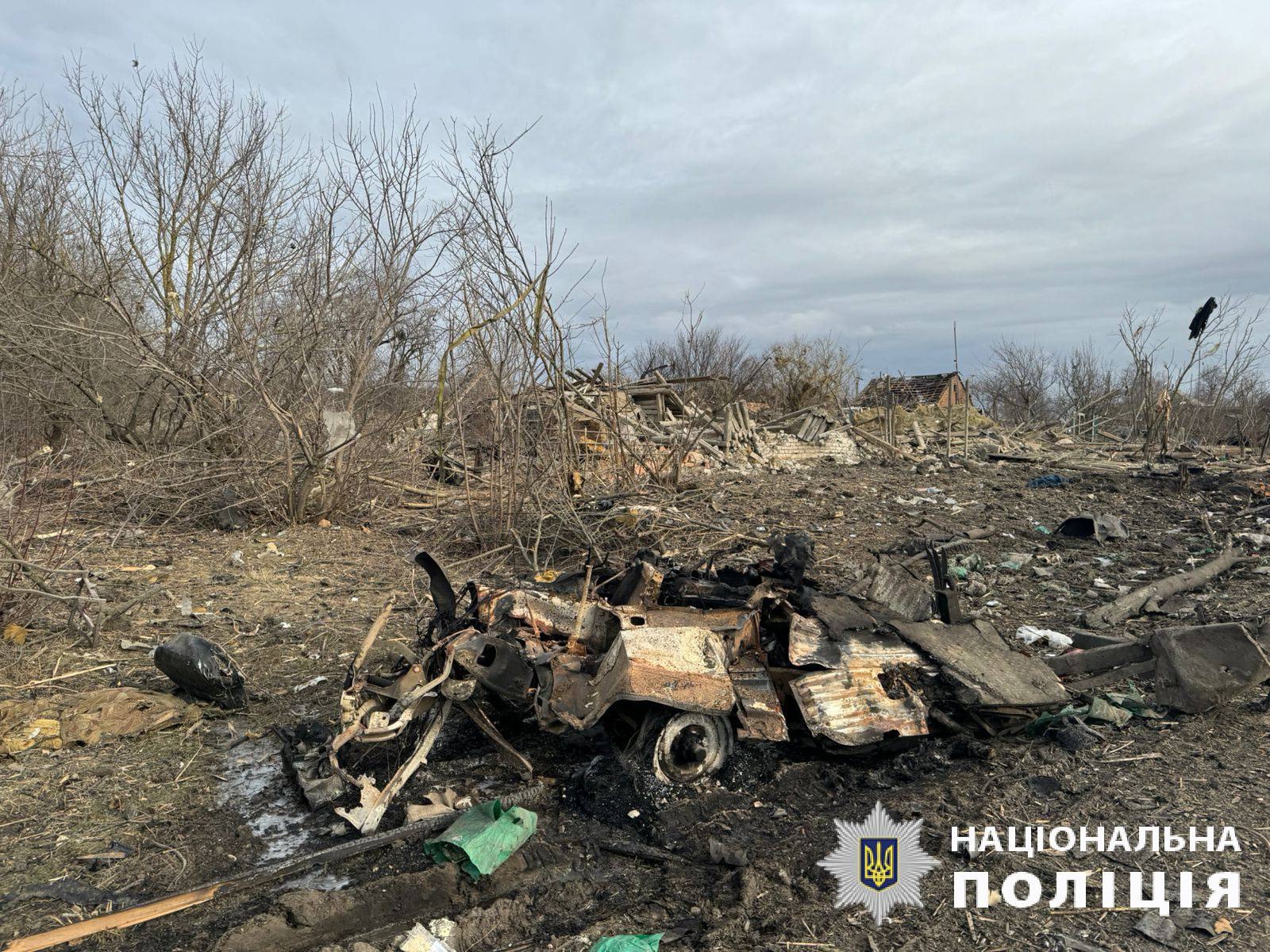 Поліція Харківщини показала руйнування на місцях обстрілів за добу