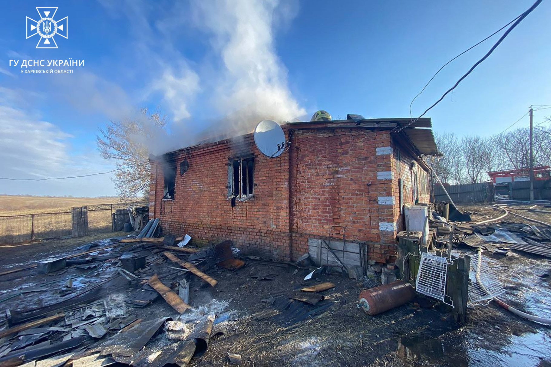 У Харківській області внаслідок побутових пожеж загинули двоє людей