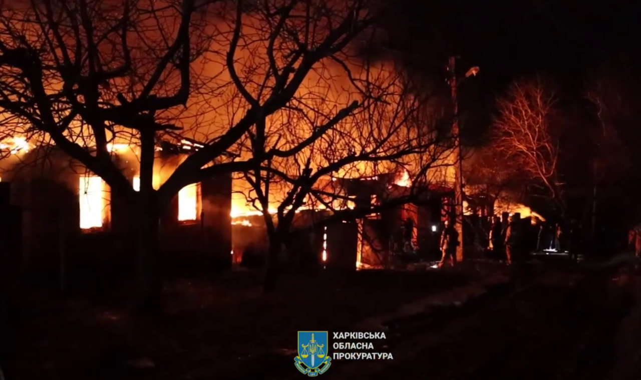 Один загиблий, двоє постраждалих: наслідки атаки «шахедів» на Харків