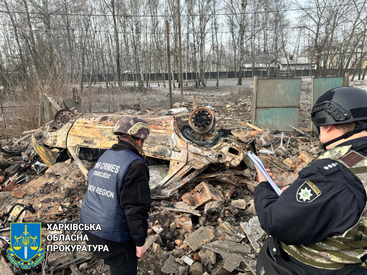 На село Слобожанське на Харківщині окупанти скинули авіабомбу