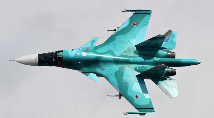 Повітряні сили збили російський літак Су-34
