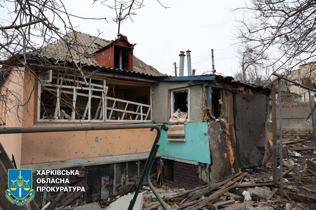Прокурори зафіксували наслідки ворожих ударів по житлових кварталах Купʼянщини