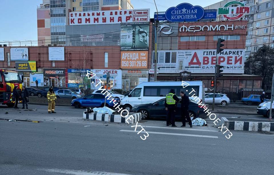 У Харкові в ДТП загинули мотоцикліст та його пасажир