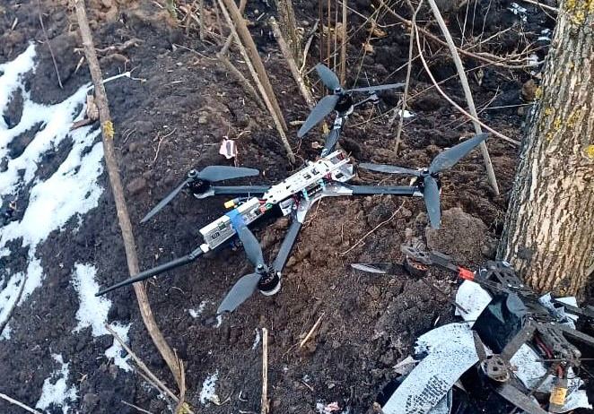 На Харківщині окупанти намагалися атакувати позиції прикордонників дронами: цілі знищено