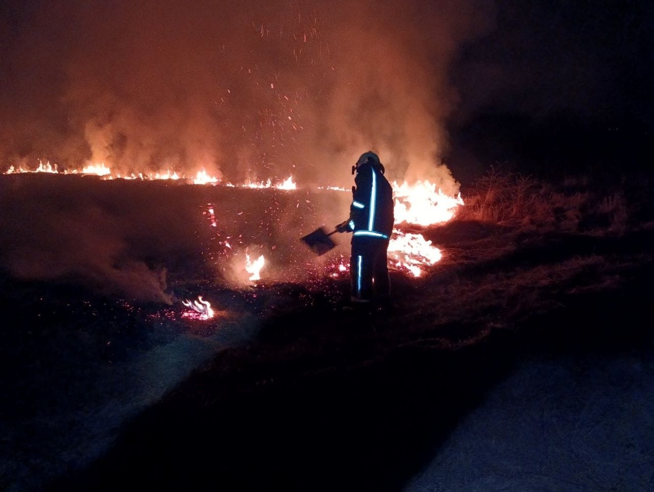 У Харківському районі за добу зафіксували 16 пожеж в екосистемах