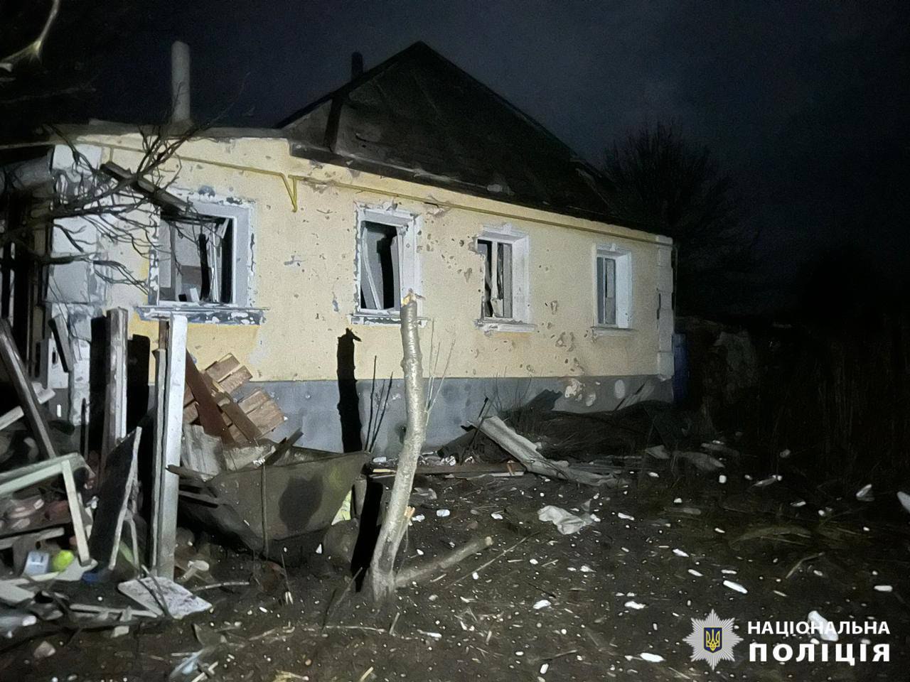 Зруйновані будинки, один травмований: ситуація на Харківщині за добу