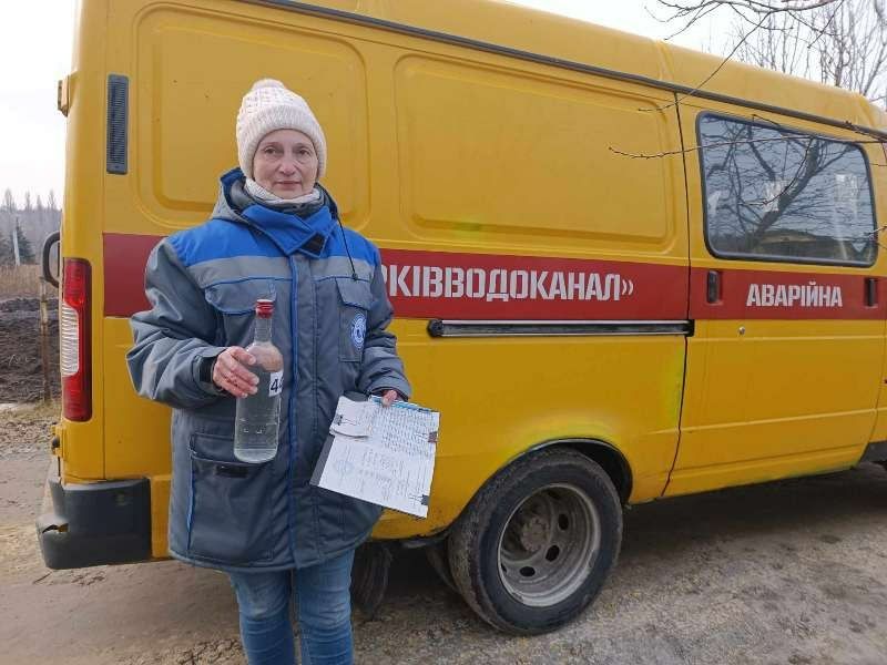 Харківводоканал:  посилений контроль перевірки якості води у Немишлянському районі