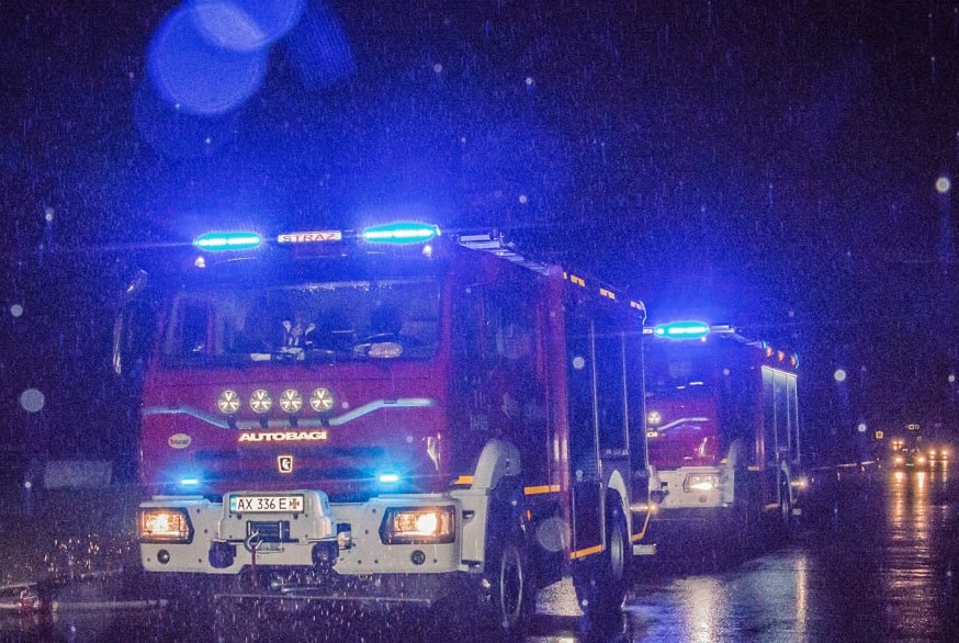 Троє рятувальників загинули внаслідок ударів безпілотників по Харкову