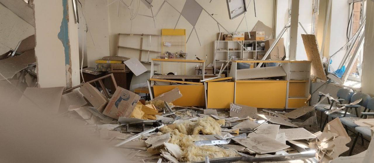 «Укрпошта» показала знищене відділення на Харківщині