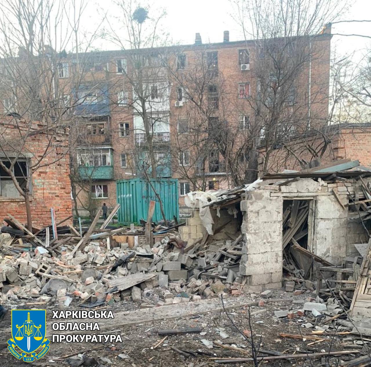 Знищено приватний будинок, пошкоджені багатоповерхівки та дитячий садок: наслідки удару «шахеда» по Харкову