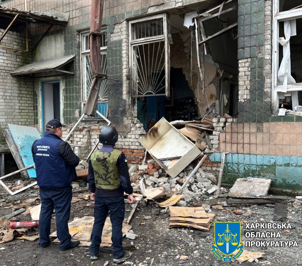 Слідчі показали наслідки ударів по Харківщині плануючим боєприпасом та КАБами