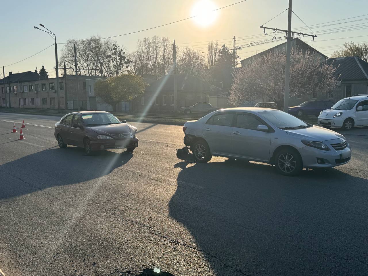 ДТП на вулиці Шевченка у Харкові: на водійку Renault складено протокол