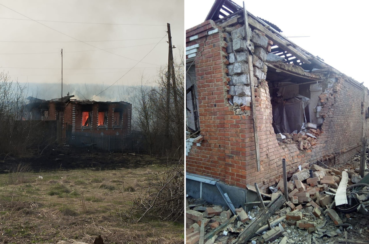 Військові рф обстріляли прикордонне село на Харківщині
