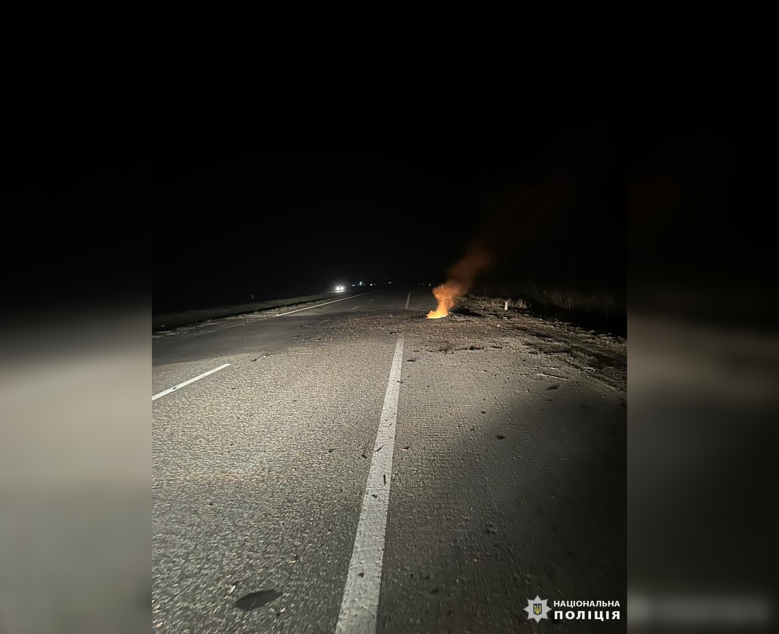 Нічна атака дронів на Чугуїв: БПлА пошкодив автівку «швидкої»