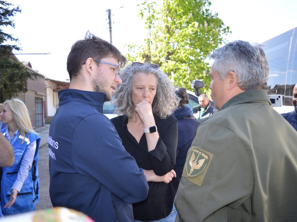 Координаторка ООН відвідала прикордонну громаду на Харківщині