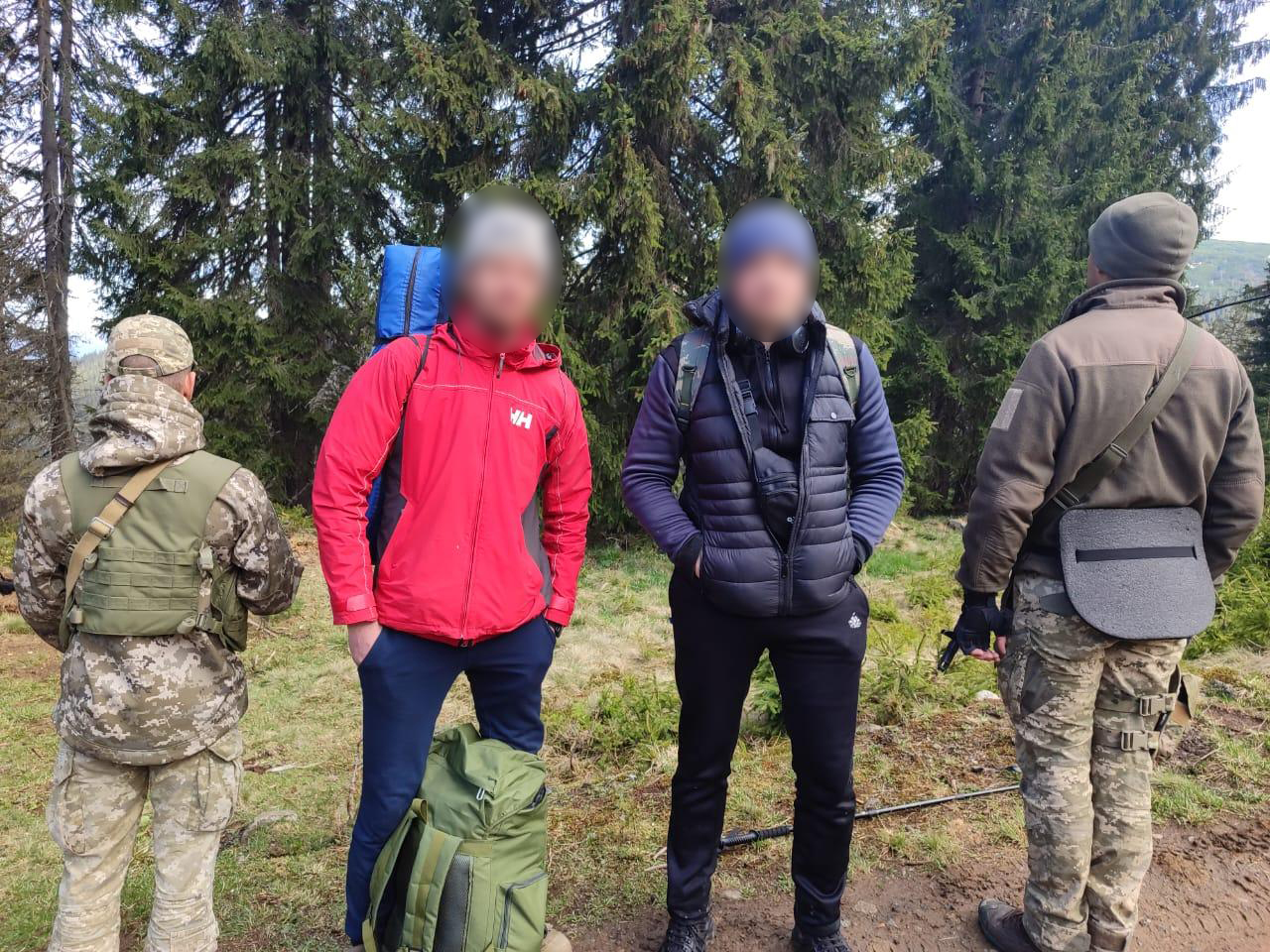 Двох «туристів» з Харківщини затримали прикордонники на кручах Карпат