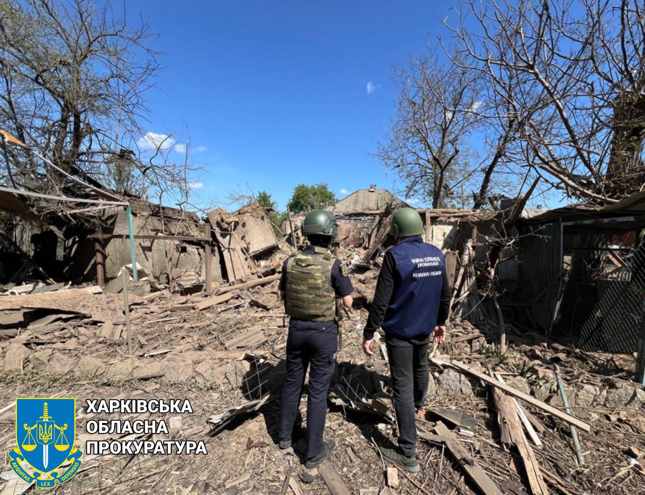 Авіаобстріли Харківщини: поранено двох поліцейських та жінку