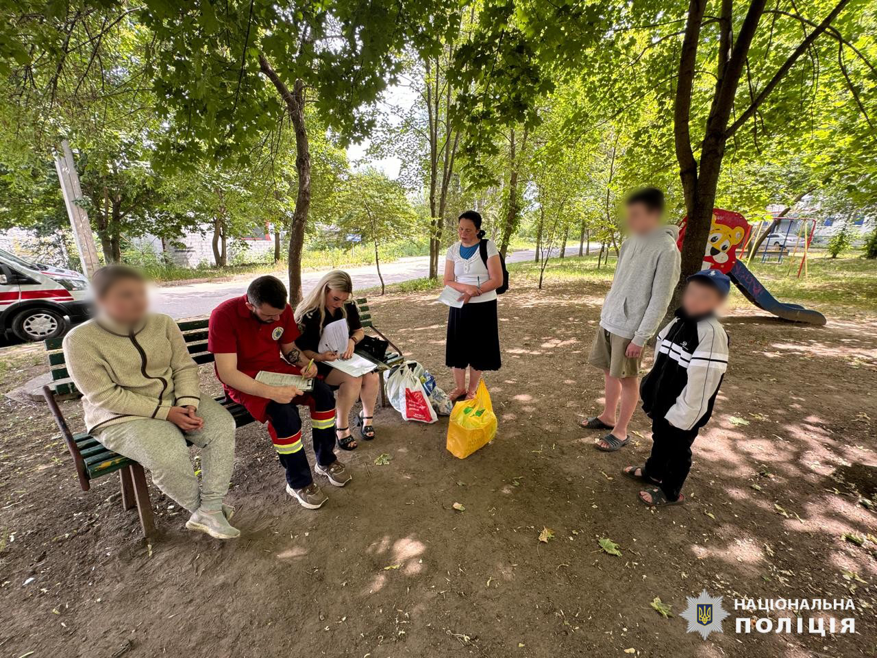 У Харкові поліція допомогла багатодітній родині без житла