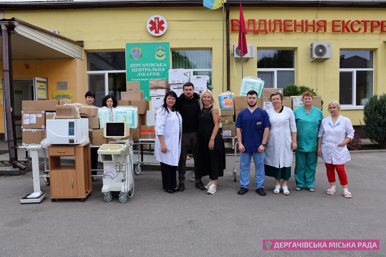 Медичне обладнання та ваги, медикаменти та лікарські засоби отримала лікарня на Харківщині