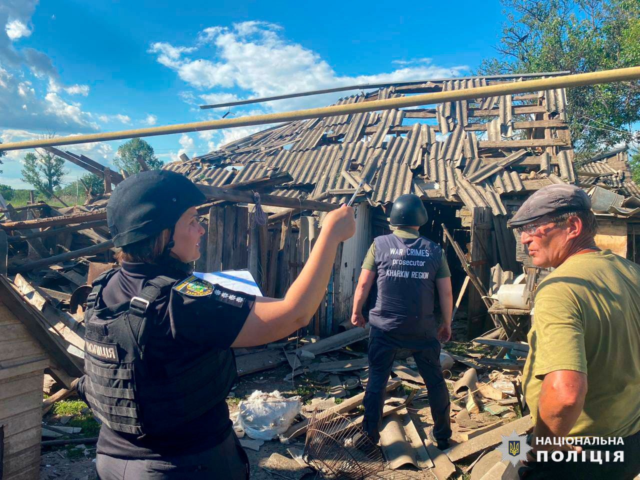 Наслідки обстрілу Куп’янського району Харківщини: постраждало двоє людей