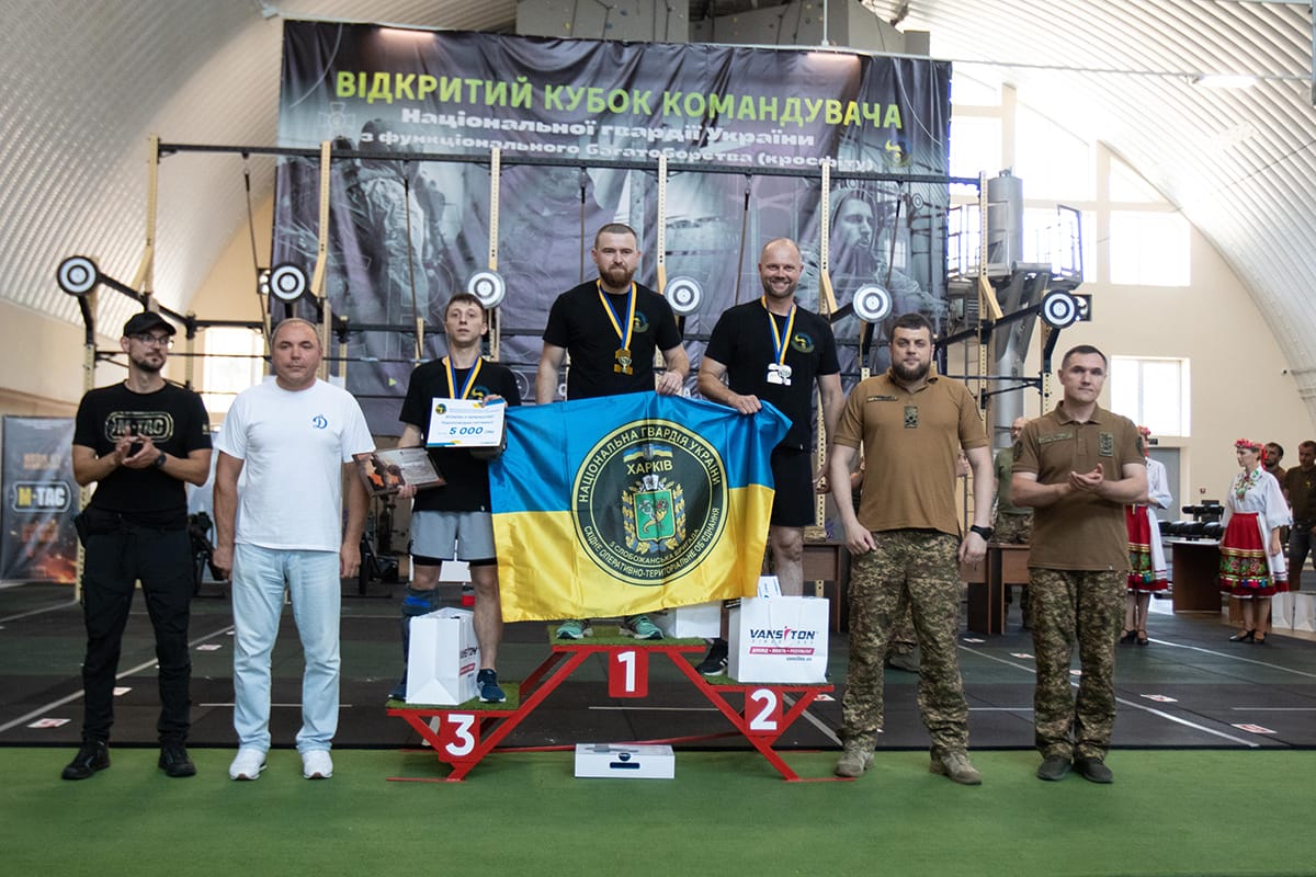 Гвардійці  Слобожанщини вибороли медалі на Кубку командувача НГУ