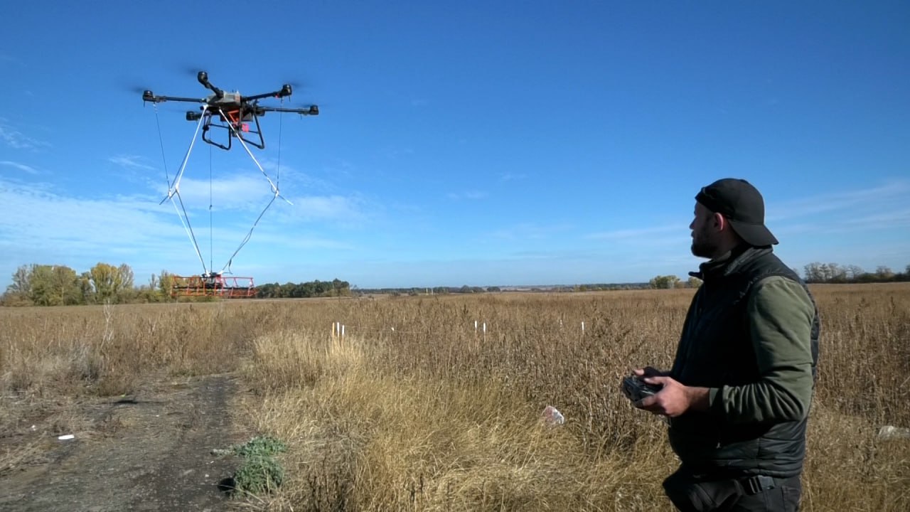 Пришвидшити розмінування Харківщини має новітній дистанційний комплекс MinesEye